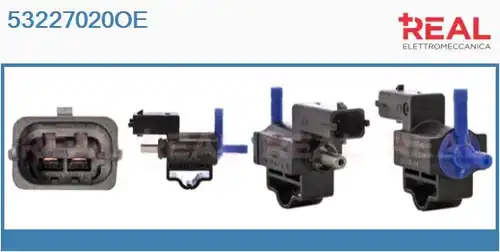 преобразувател на налягане, регулиране на изпускателната сис REAL 53227020OE