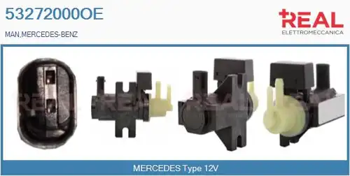 преобразувател на налягане, регулиране на изпускателната сис REAL 53272000OE