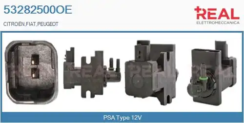 преобразувател на налягане, регулиране на изпускателната сис REAL 53282500OE