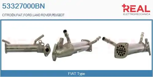 Охладител, ЕГР система REAL 53327000BN
