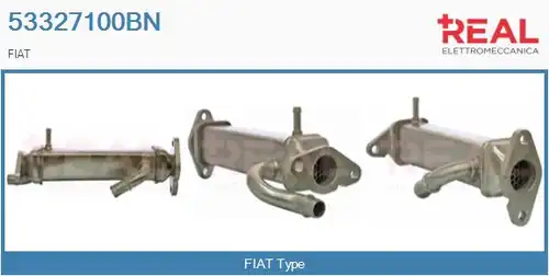 Охладител, ЕГР система REAL 53327100BN