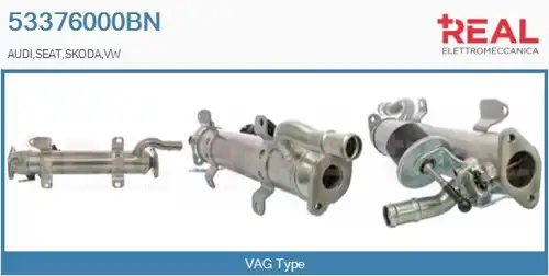 Охладител, ЕГР система REAL 53376000BN