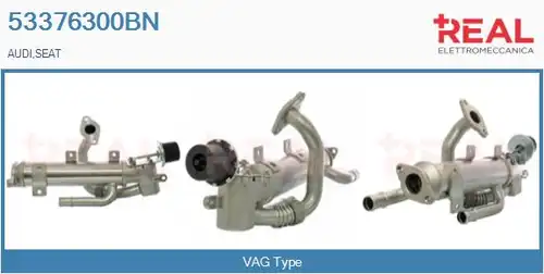 Охладител, ЕГР система REAL 53376300BN