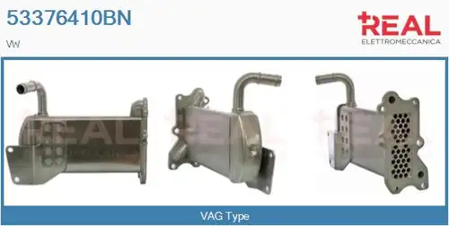 Охладител, ЕГР система REAL 53376410BN
