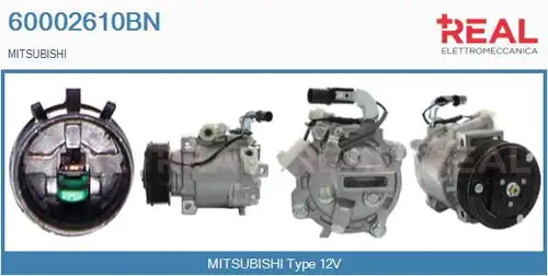 компресор за климатик REAL 60002610BN