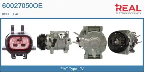 компресор за климатик REAL 60027050OE