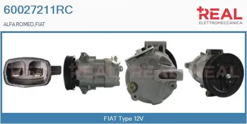 компресор за климатик REAL 60027211RC