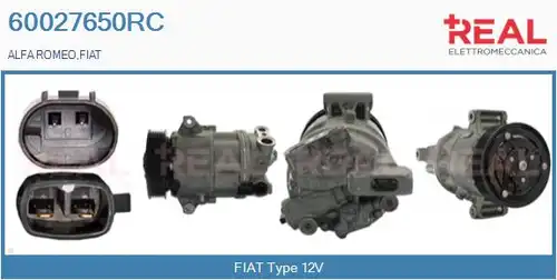 компресор за климатик REAL 60027650RC