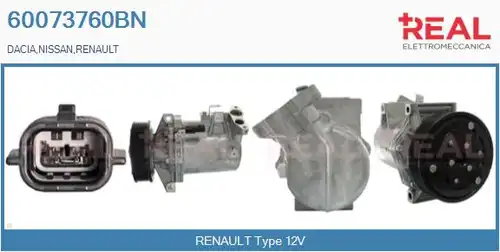 компресор за климатик REAL 60073760BN