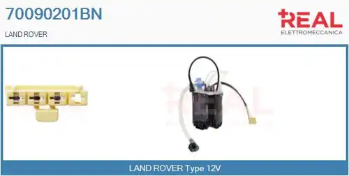 горивопроводен елемент (горивна помпа+сонда) REAL 70090201BN