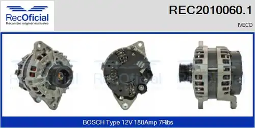 генератор RECOFICIAL REC2010060.1