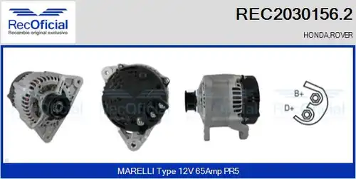 генератор RECOFICIAL REC2030156.2