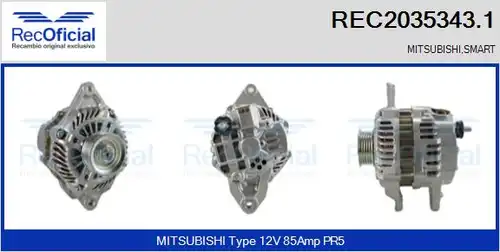 генератор RECOFICIAL REC2035343.1