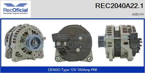 генератор RECOFICIAL REC2040A22.1