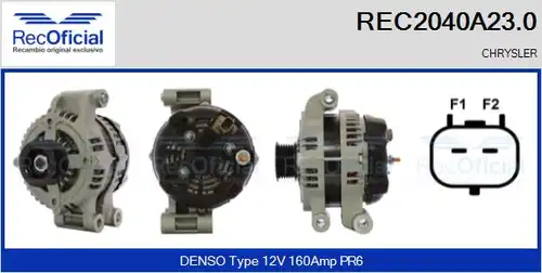 генератор RECOFICIAL REC2040A23.0