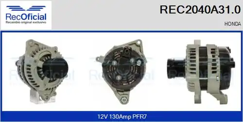 генератор RECOFICIAL REC2040A31.0