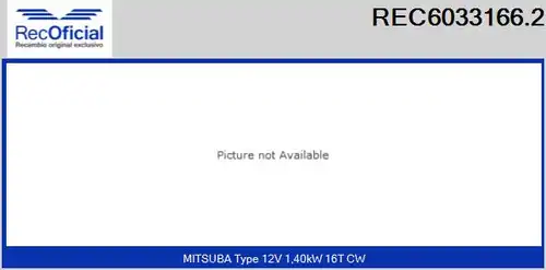стартер RECOFICIAL REC6033166.2