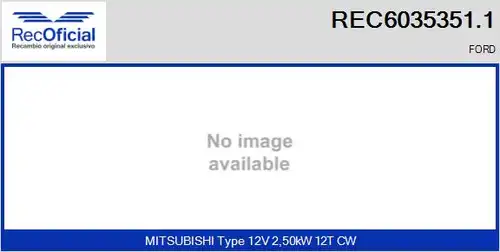 стартер RECOFICIAL REC6035351.1