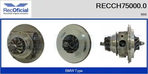 Картридж, турбокомпресор RECOFICIAL RECCH75000.0