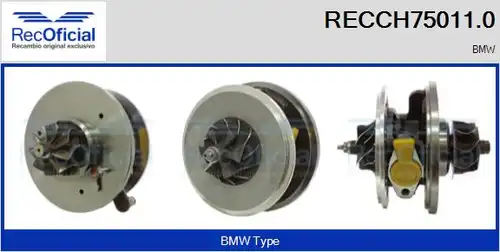 Картридж, турбокомпресор RECOFICIAL RECCH75011.0