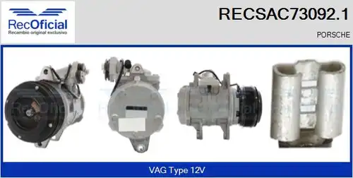 компресор за климатик RECOFICIAL RECSAC73092.1