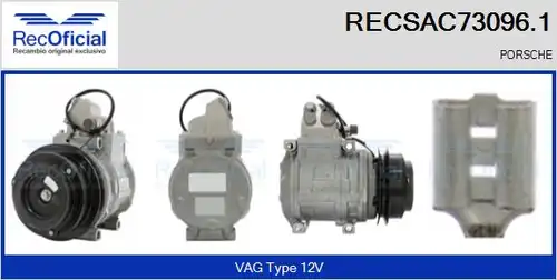 компресор за климатик RECOFICIAL RECSAC73096.1