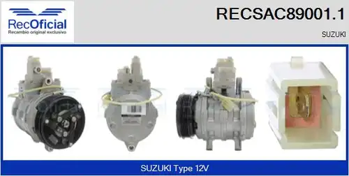 компресор за климатик RECOFICIAL RECSAC89001.1