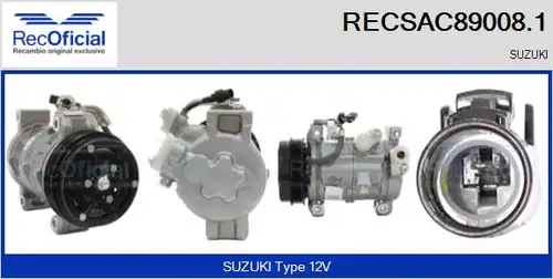 компресор за климатик RECOFICIAL RECSAC89008.1