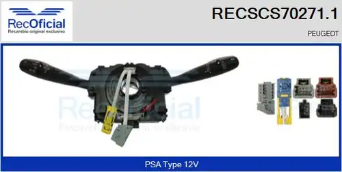 превключвател на кормилната колона RECOFICIAL RECSCS70271.1