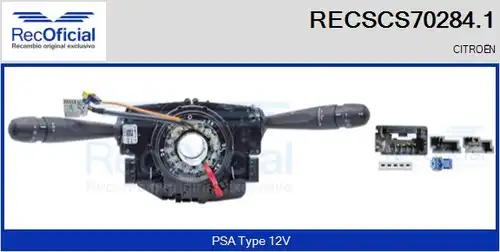 превключвател на кормилната колона RECOFICIAL RECSCS70284.1