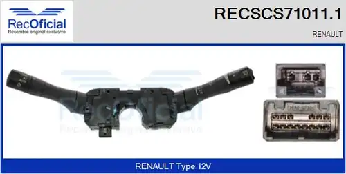 превключвател на кормилната колона RECOFICIAL RECSCS71011.1