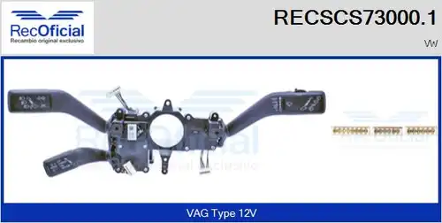 превключвател на кормилната колона RECOFICIAL RECSCS73000.1