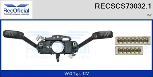 превключвател на кормилната колона RECOFICIAL RECSCS73032.1