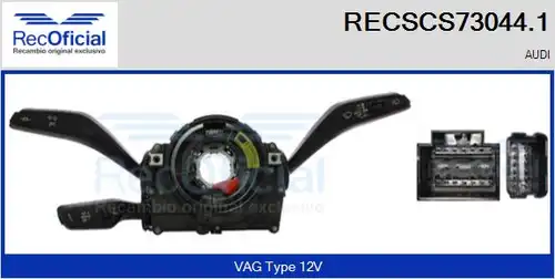 превключвател на кормилната колона RECOFICIAL RECSCS73044.1