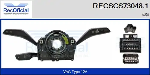 превключвател на кормилната колона RECOFICIAL RECSCS73048.1