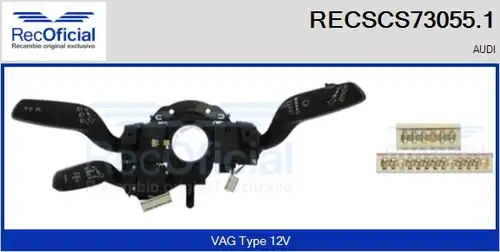 превключвател на кормилната колона RECOFICIAL RECSCS73055.1