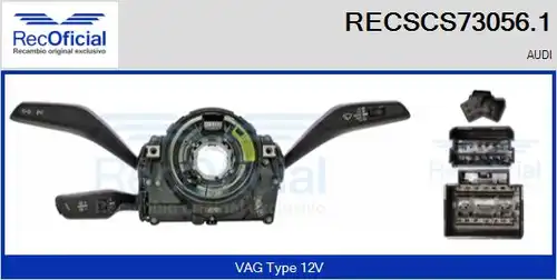 превключвател на кормилната колона RECOFICIAL RECSCS73056.1