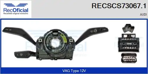 превключвател на кормилната колона RECOFICIAL RECSCS73067.1