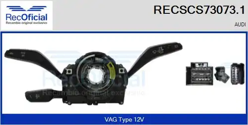 превключвател на кормилната колона RECOFICIAL RECSCS73073.1