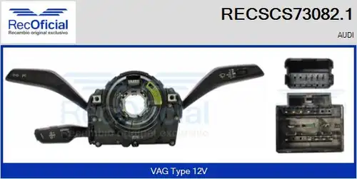 превключвател на кормилната колона RECOFICIAL RECSCS73082.1