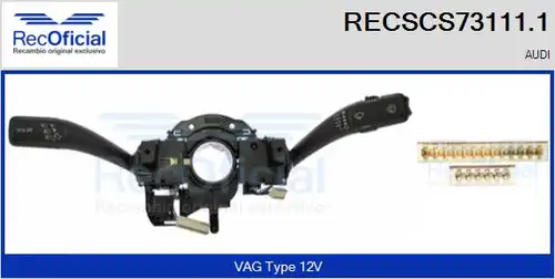 превключвател на кормилната колона RECOFICIAL RECSCS73111.1
