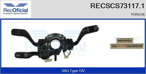 превключвател на кормилната колона RECOFICIAL RECSCS73117.1