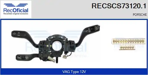 превключвател на кормилната колона RECOFICIAL RECSCS73120.1