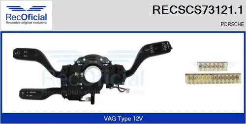 превключвател на кормилната колона RECOFICIAL RECSCS73121.1