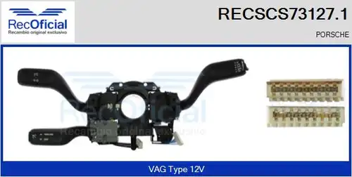превключвател на кормилната колона RECOFICIAL RECSCS73127.1