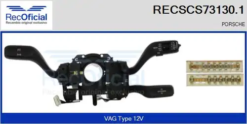 превключвател на кормилната колона RECOFICIAL RECSCS73130.1