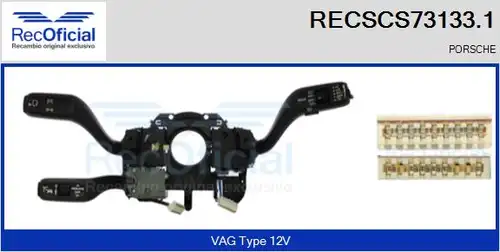превключвател на кормилната колона RECOFICIAL RECSCS73133.1