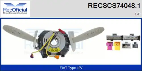 превключвател на кормилната колона RECOFICIAL RECSCS74048.1