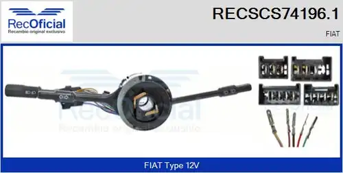 превключвател на кормилната колона RECOFICIAL RECSCS74196.1