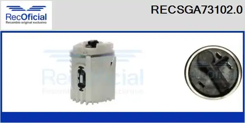 горивопроводен елемент (горивна помпа+сонда) RECOFICIAL RECSGA73102.0